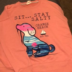 beach sweatshirt